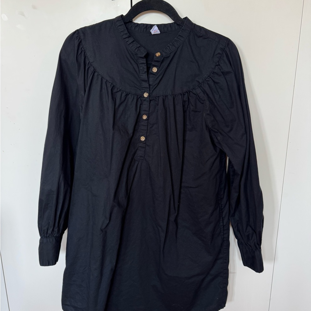 Black Long Sleeve Blouse/dress
